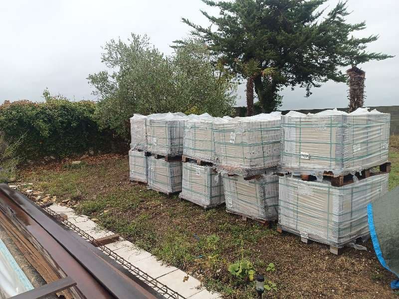 lot de dalle sur plot 60x60 20mm