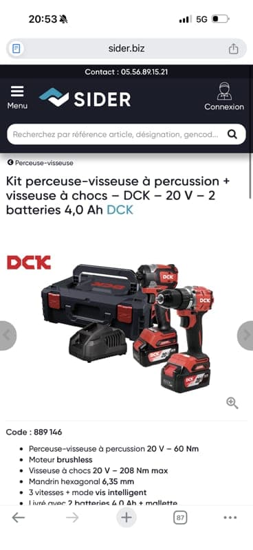 visseuse