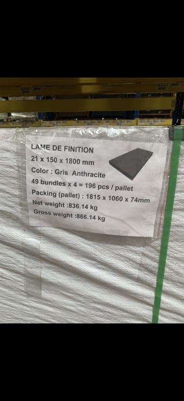 lame de finition — photo 2