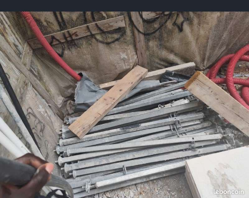 Garde corps provisoire chantier — photo 1