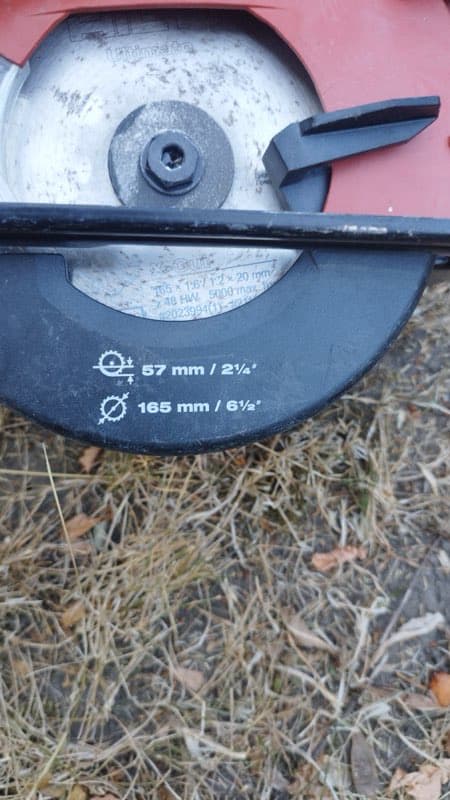 Scie circulaire sans fil 22V Hilti — photo 2