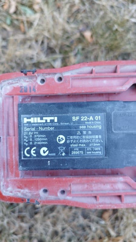 Perceuse-visseuse sans fil 22V 3 vitesses Hilti — photo 2
