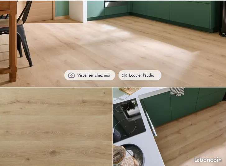 parquet stratifié MAJESTIC Quick Step, aspect Bois chêne de la vallée beige clair — photo 1