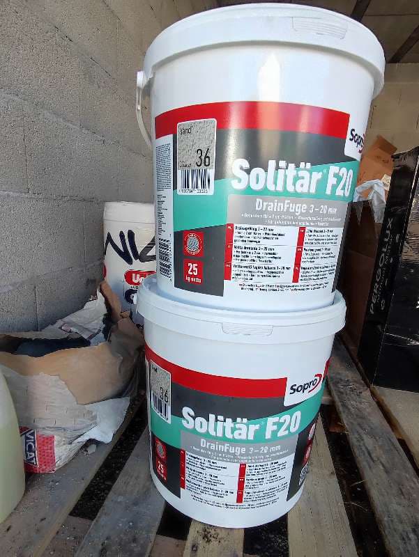 sopro f20 beige Solitar joint drainant