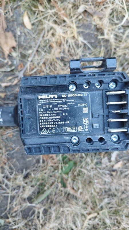 Visseuse plaquiste sans fil 22V Hilti — photo 2