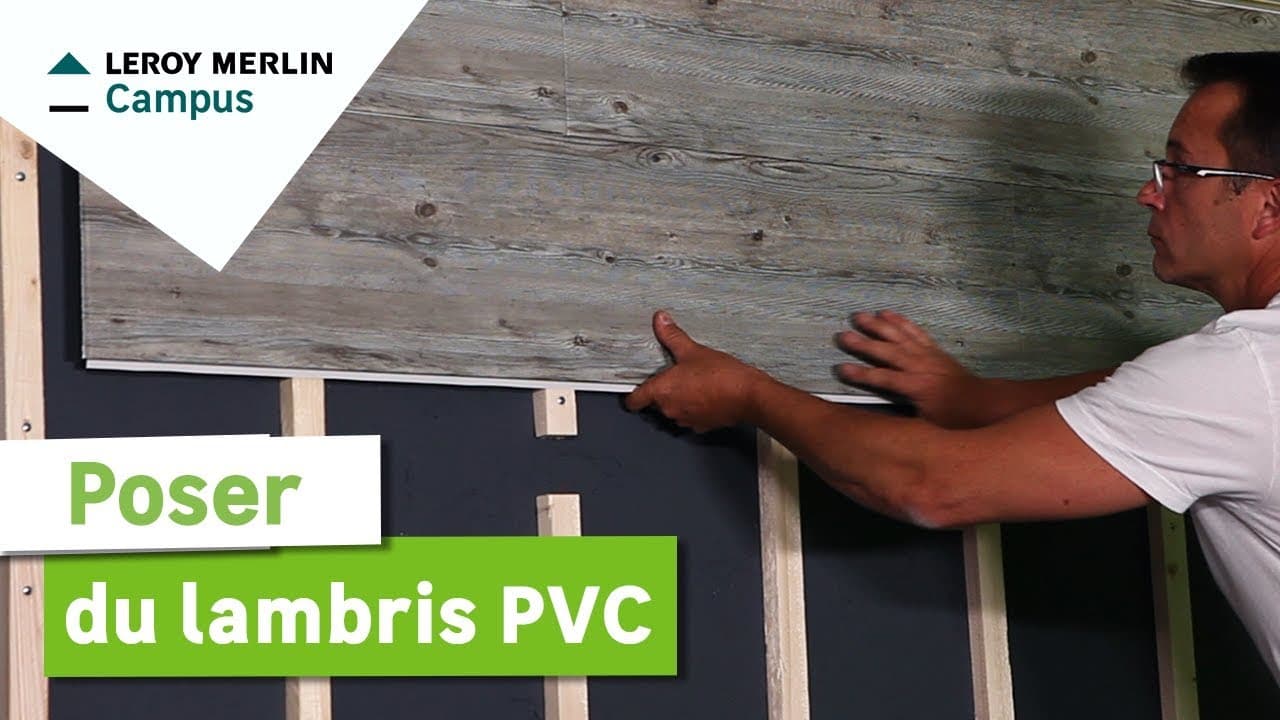 Miniature — Comment poser du lambris PVC ? Leroy Merlin