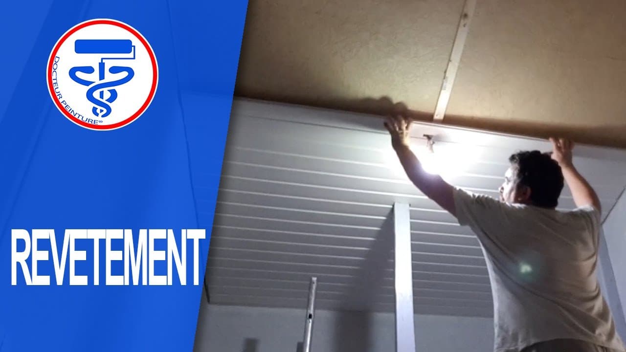 Miniature — Comment poser un lambris PVC au plafond