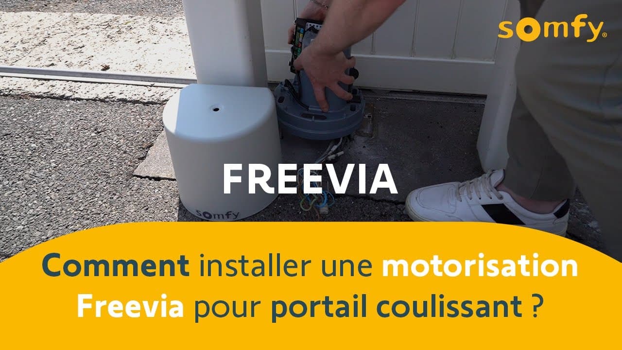 Miniature — Freevia, comment installer une motorisation pour portail coulissant