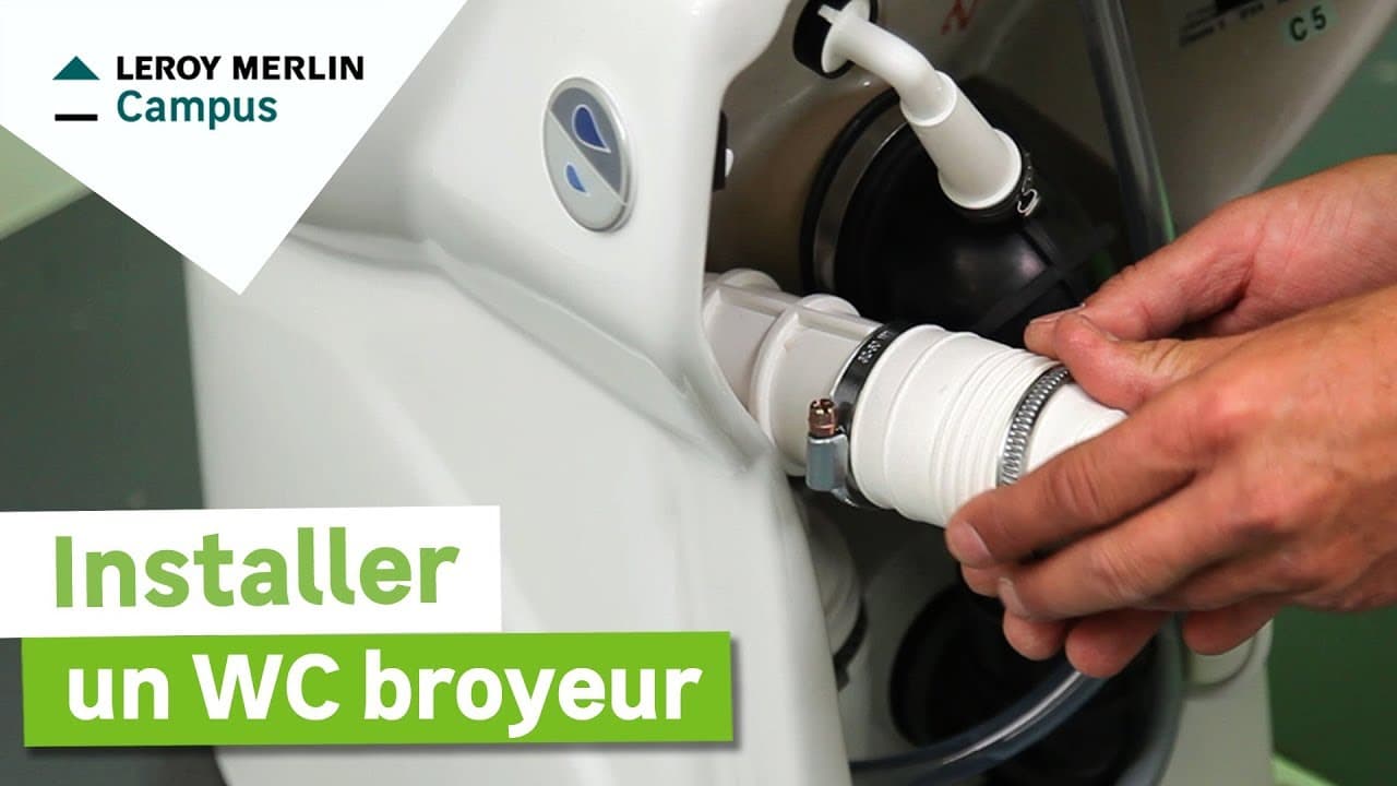 Miniature — Comment poser un WC broyeur ? Leroy Merlin