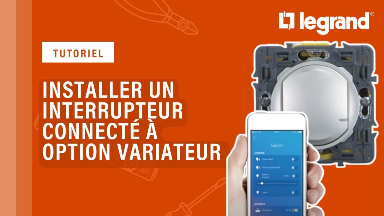 Miniature — Installer un interrupteur connecté Legrand Céliane™ with Netatmo (à option variateur)
