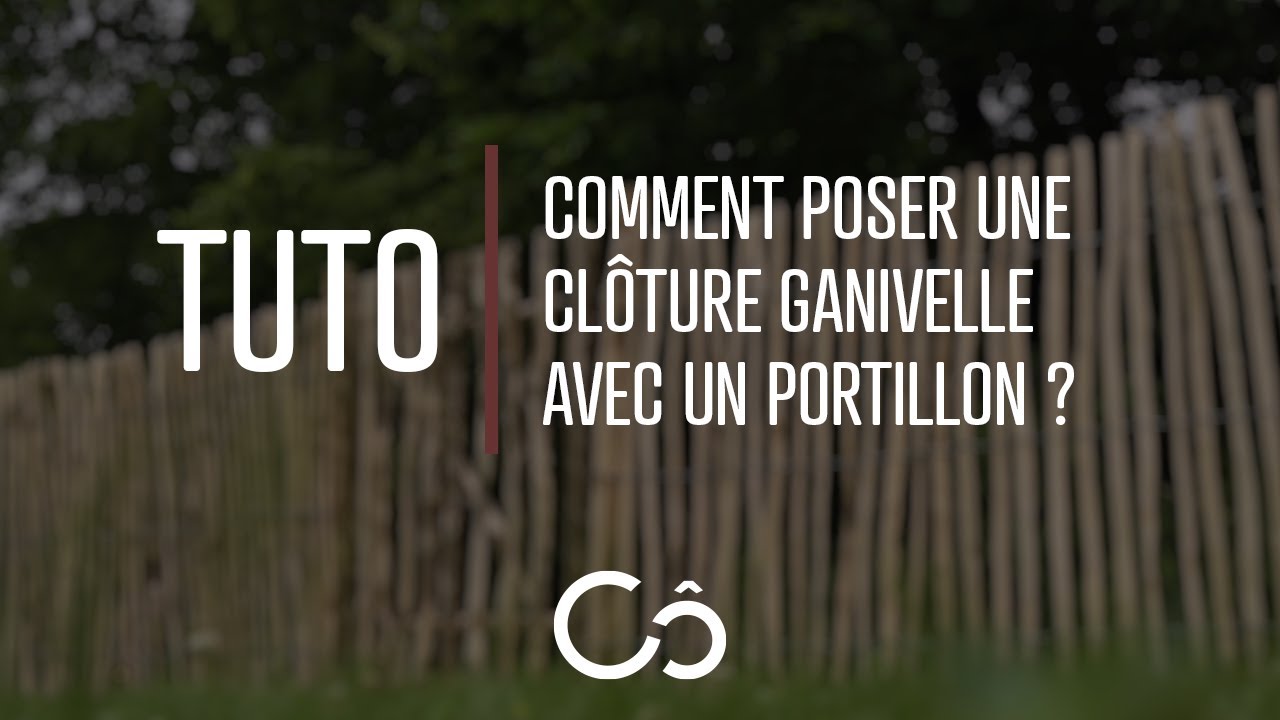 Miniature — Comment poser une clôture ganivelle avec un portillon ? - Tuto Côté Clôture