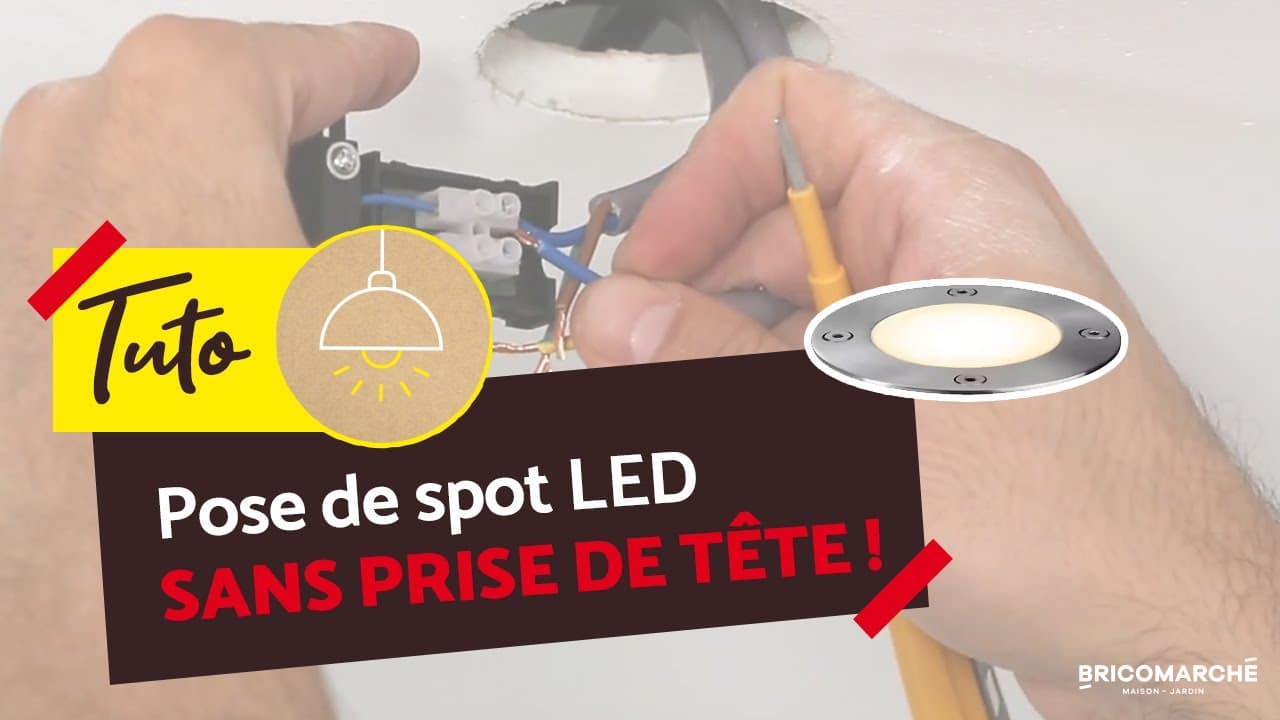 Miniature — Le guide complet pour installer des spots au plafond ! I Bricomarché