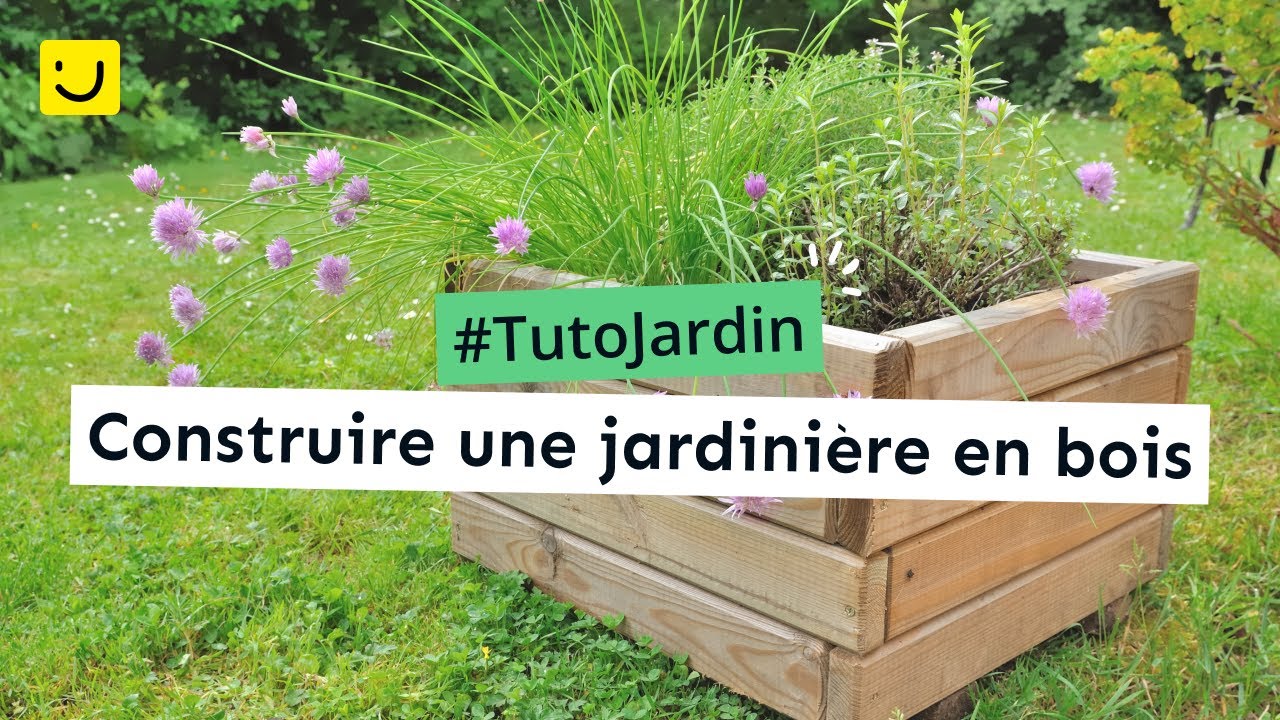 Miniature — [Tuto Jardin] Construire une jardinière en bois