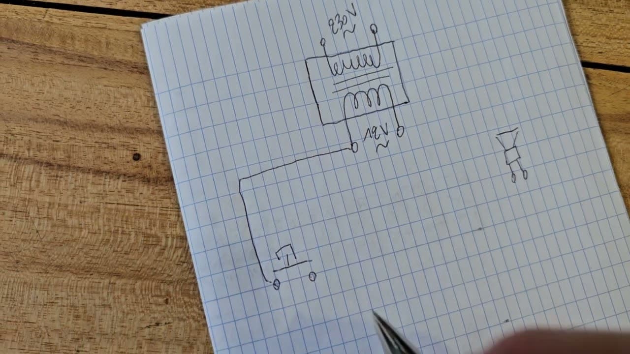 Miniature — Comment câbler une sonnette avec son transformateur 230V/12V et son bouton poussoir ?