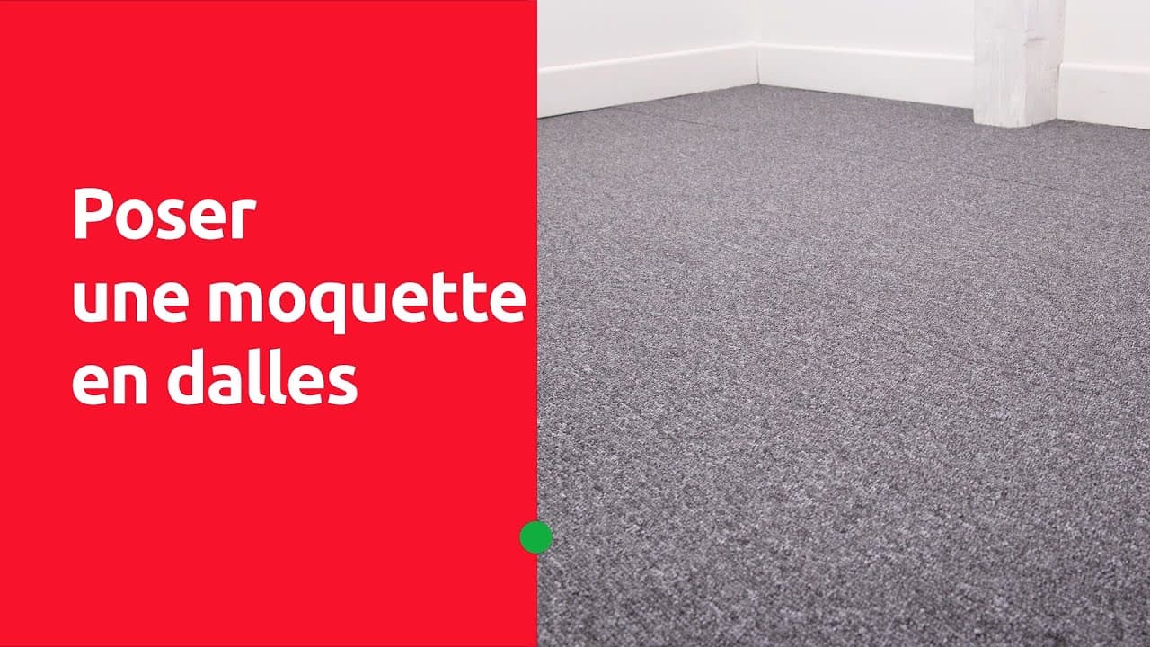 Miniature — Poser une moquette en dalles