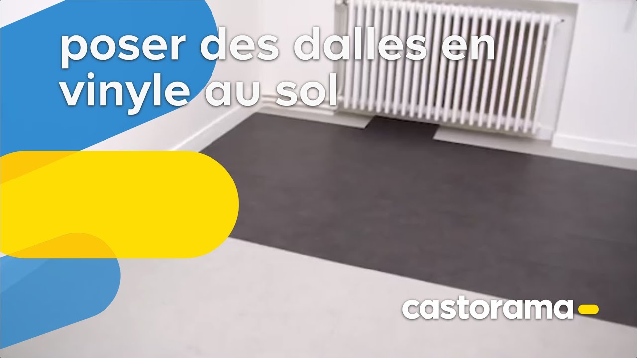 Miniature — Poser des dalles en vinyle au sol (Castorama)