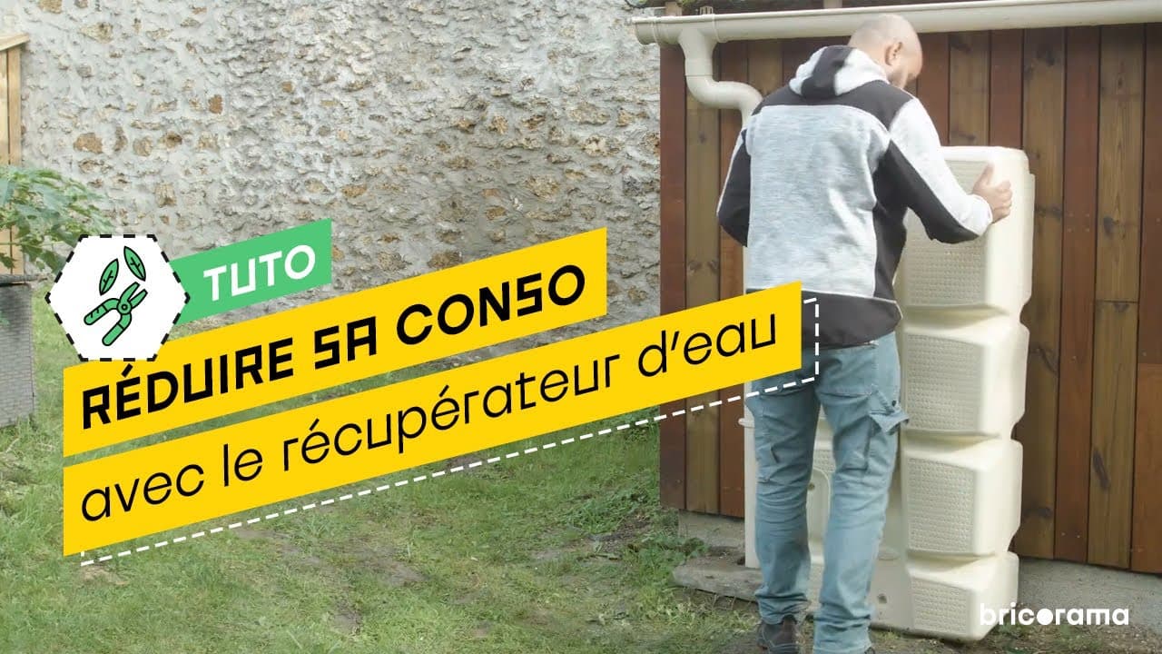 Miniature — Comment installer un récupérateur d'eau de pluie ? Bricorama