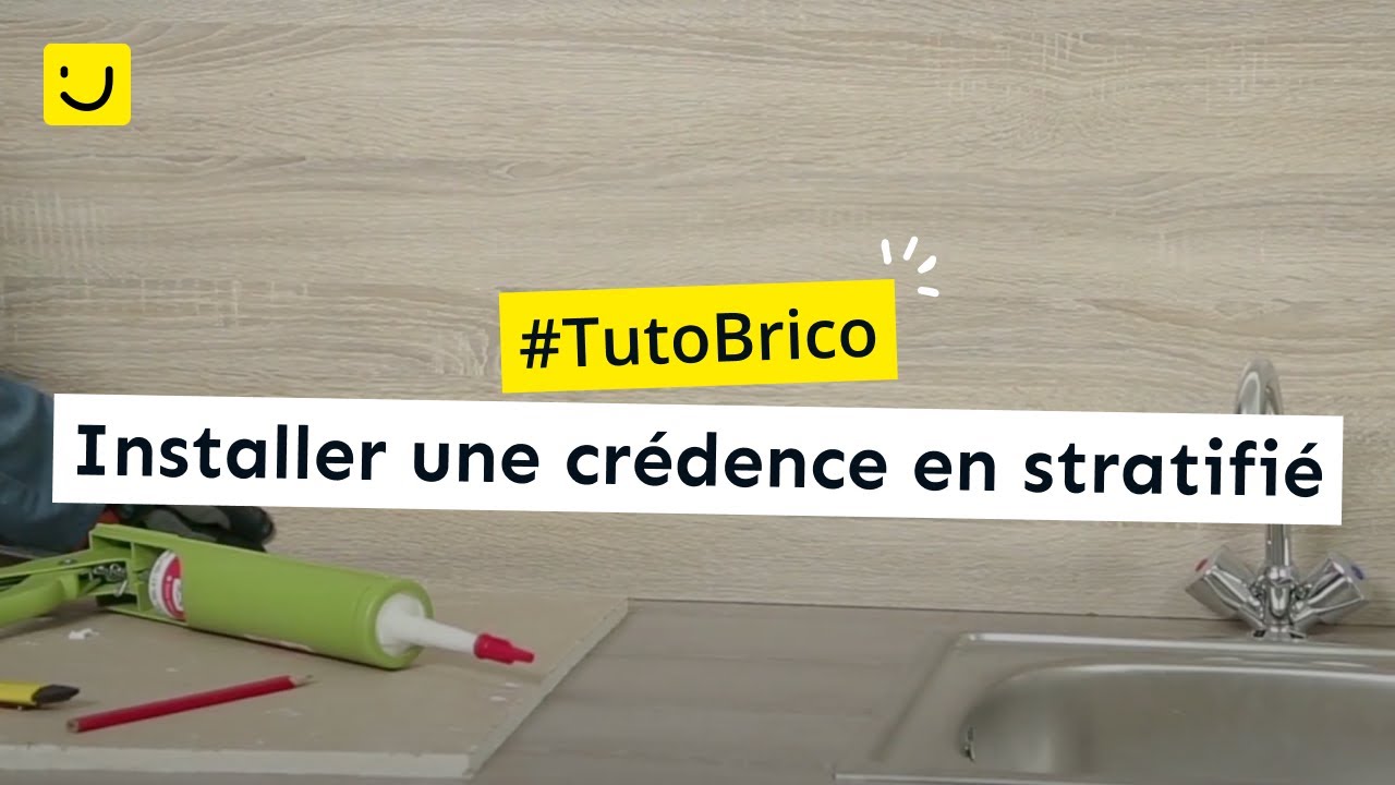 Miniature — Installer une crédence en stratifié