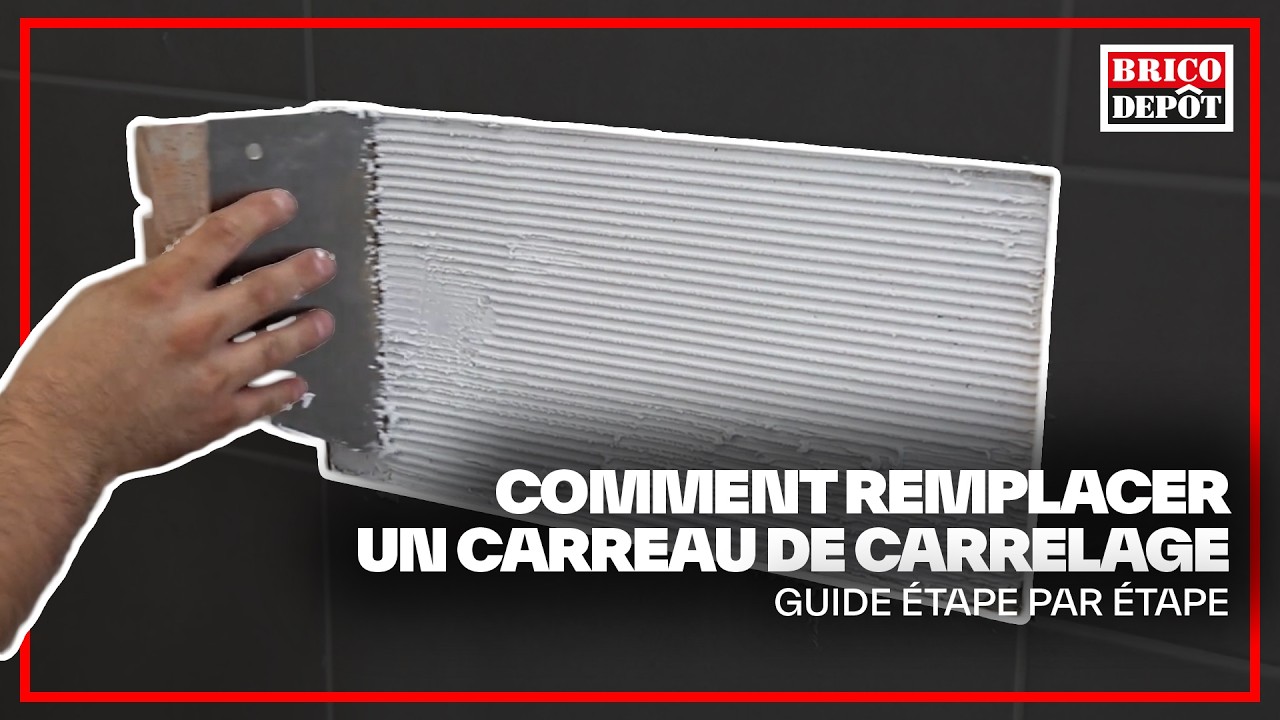 Miniature — Comment remplacer un carreau de carrelage cassé - Guide étape par étape avec Brico Dépôt