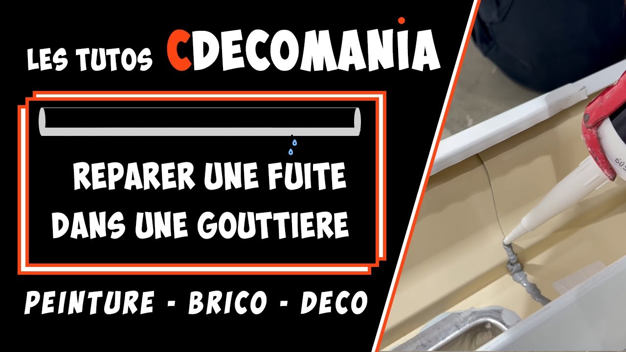 Miniature — Comment Réparer une Fuite dans une Gouttière ? Tuto Bricolage et Réparation Gouttière + Toiture