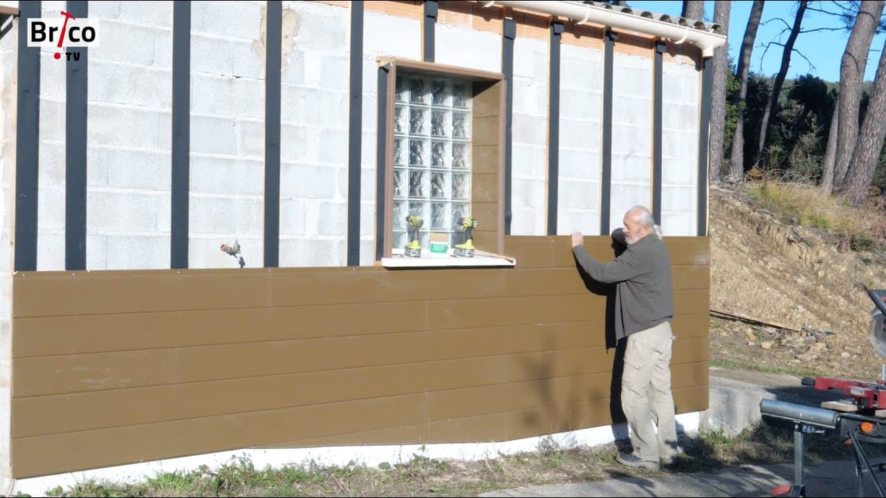 Miniature — Poser un bardage durable sur une façade