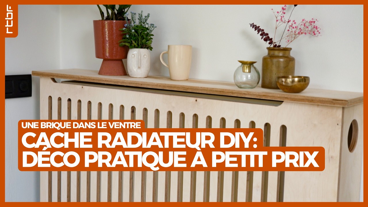 Miniature — Cache-radiateur DIY : déco pratique et à petit prix | Une brique dans le ventre