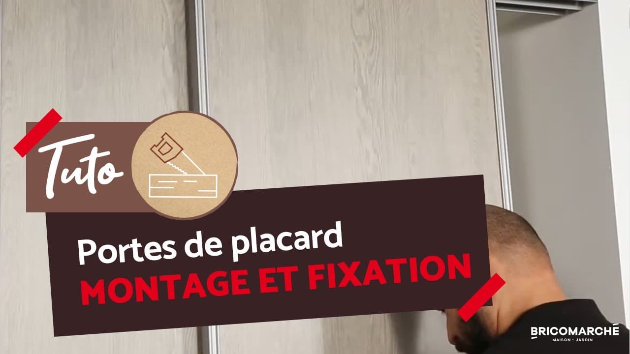 Miniature — Comment poser des portes de placard coulissantes ? (Bricomarché)