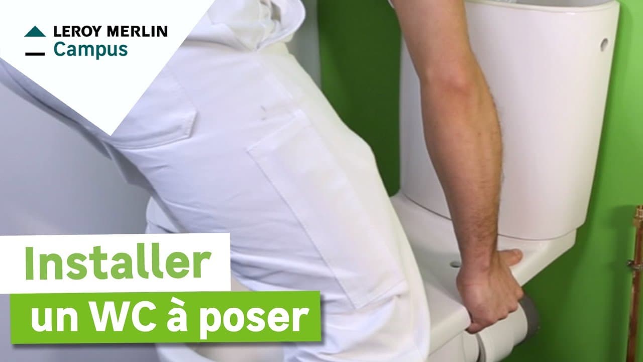 Miniature — Comment installer un WC à poser ? Leroy Merlin