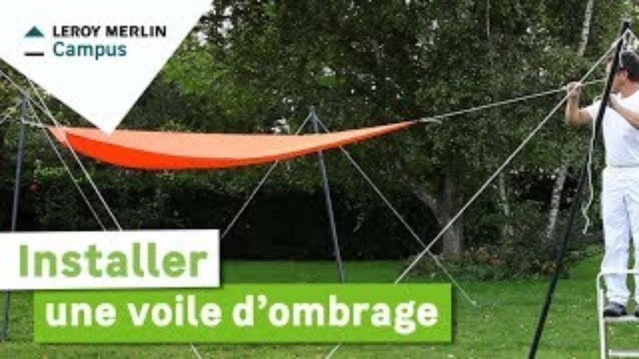 Miniature — Comment installer une voile d'ombrage ? Leroy Merlin