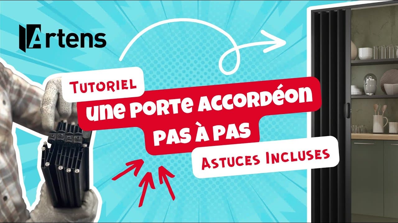 Miniature — TUTO - Comment installer une porte accordéon en PVC ?