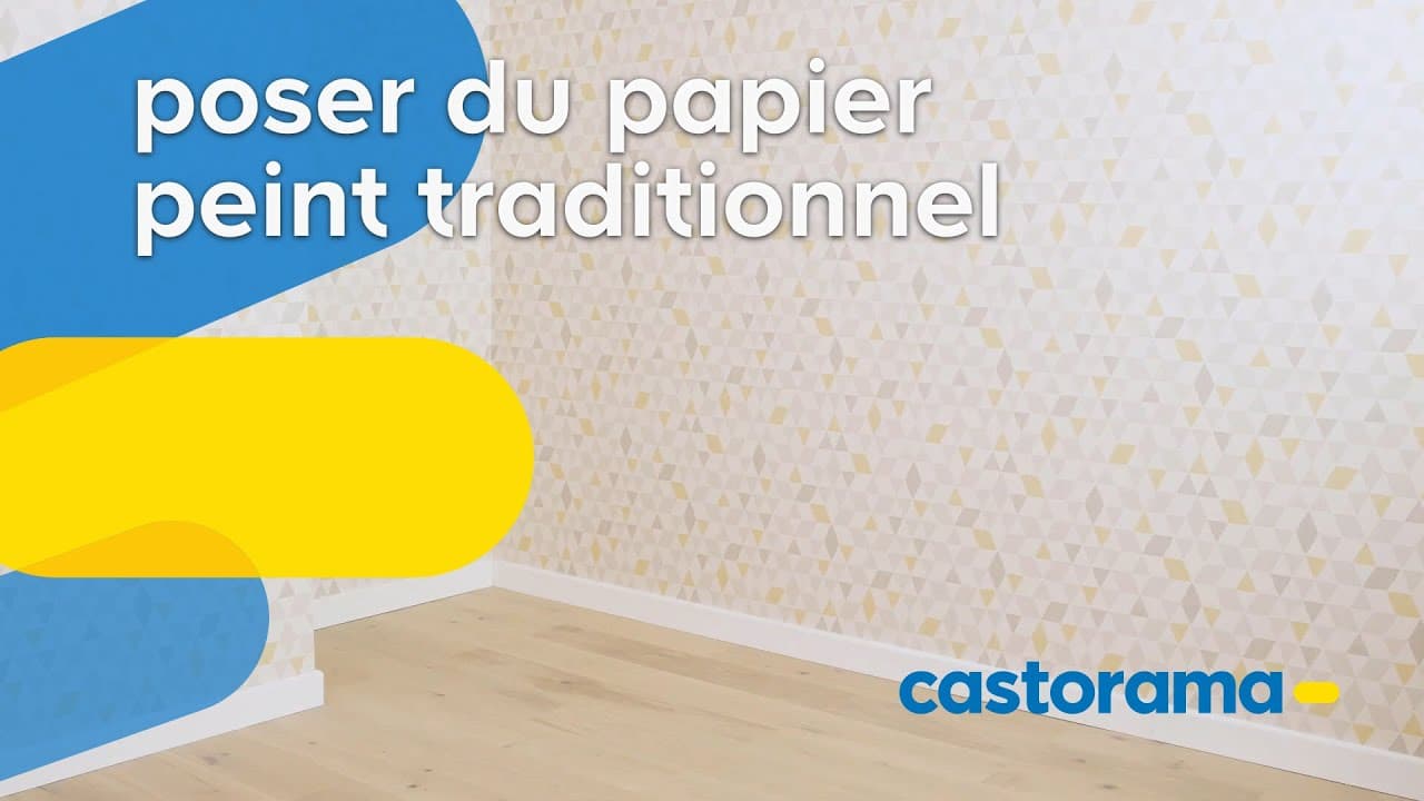 Miniature — Comment poser du papier peint - Castorama
