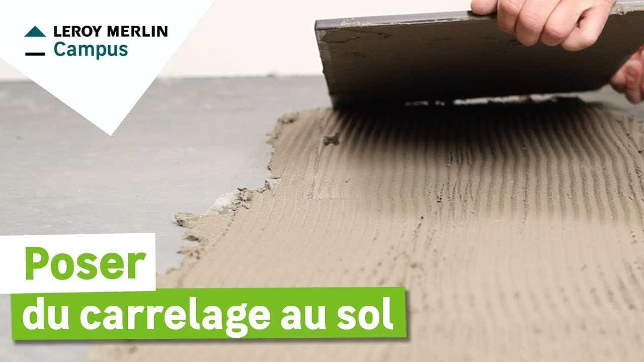 Miniature — Comment poser du carrelage de sol ?