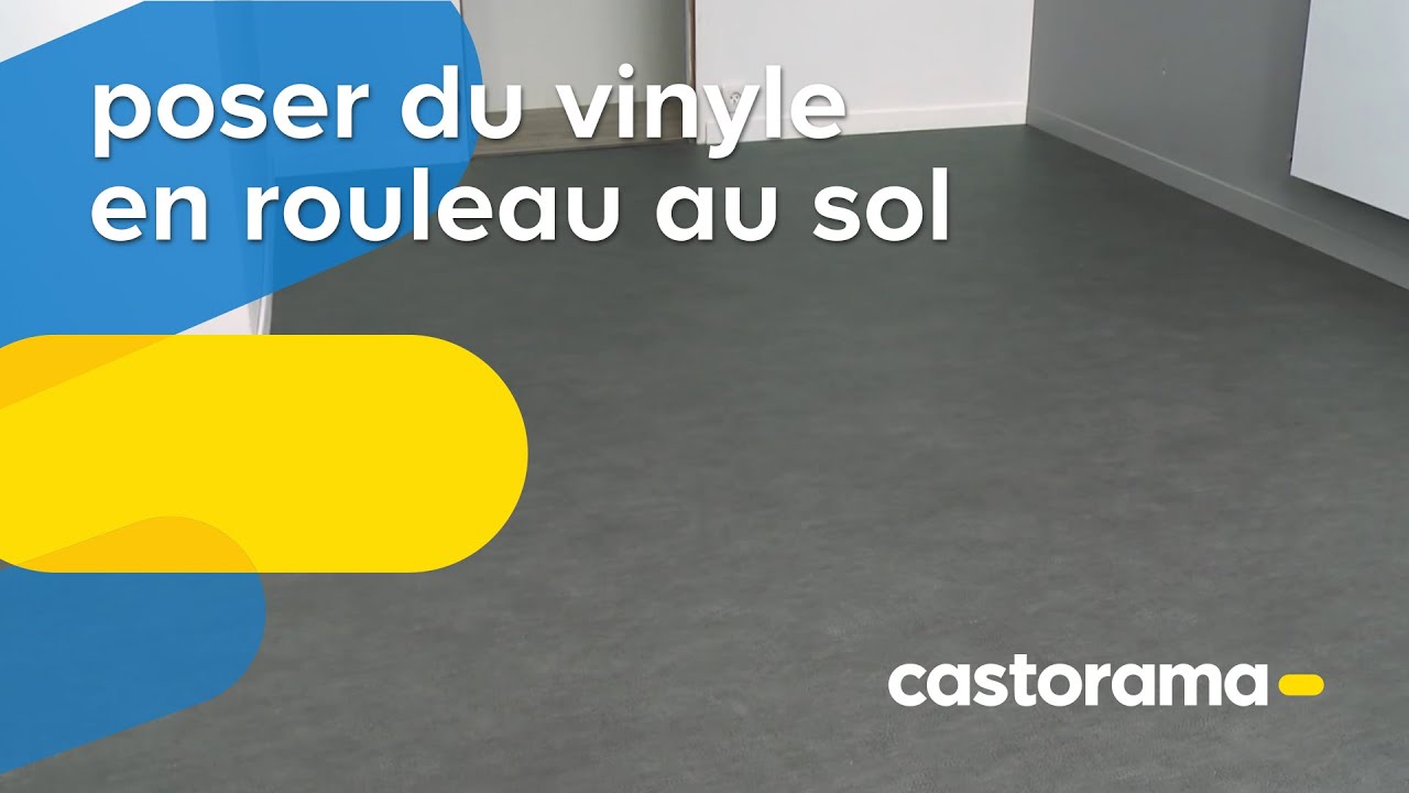 Miniature — Poser du vinyle en rouleau au sol (Castorama)