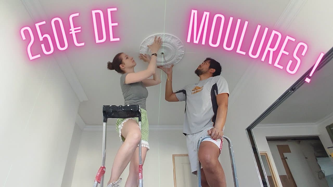 Miniature — Moulures au plafond et pose des rosaces + budget corniches des petites chambres