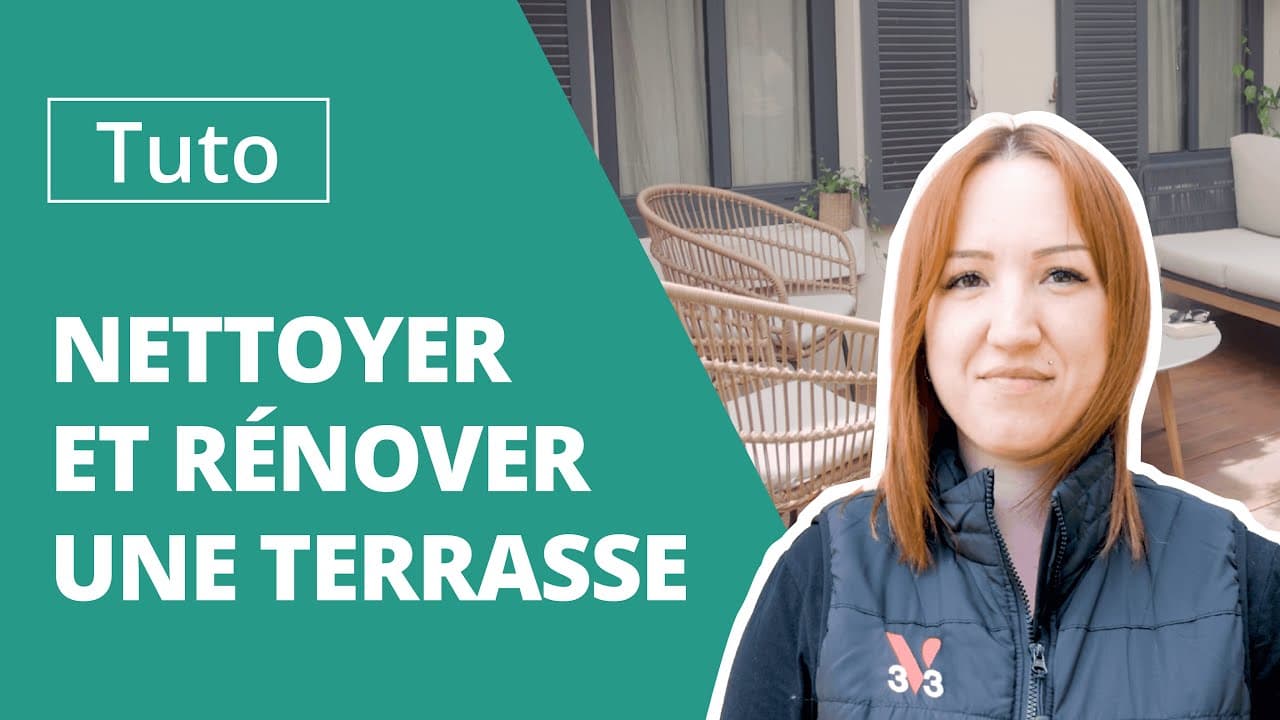 Miniature — TUTO - Comment nettoyer et rénover une terrasse en bois ? | V33