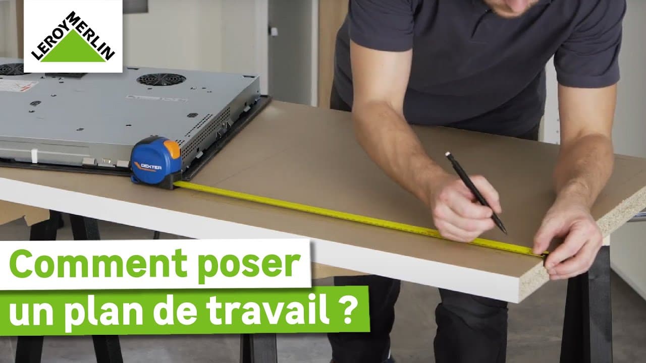 Miniature — Comment poser un plan de travail de cuisine soi-même ? Tuto débutant | Leroy Merlin