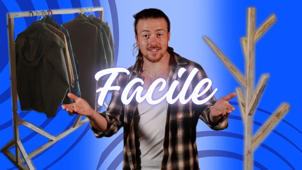 Miniature — Comment Faire Un Porte Manteau En Bois ? (2 versions)