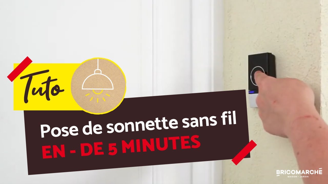 Miniature — Réussir l'installation d'une sonnette sans fil ! I Bricomarché