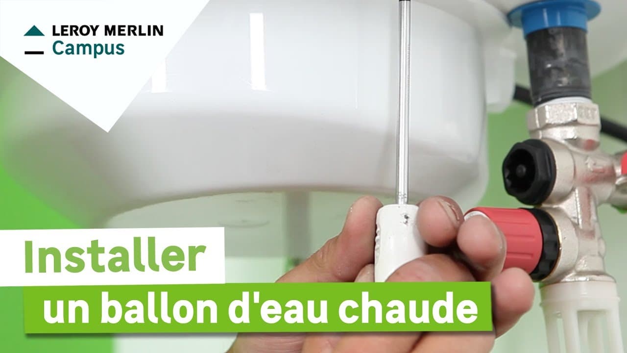 Miniature — Comment installer un ballon d'eau chaude électrique ? Leroy Merlin