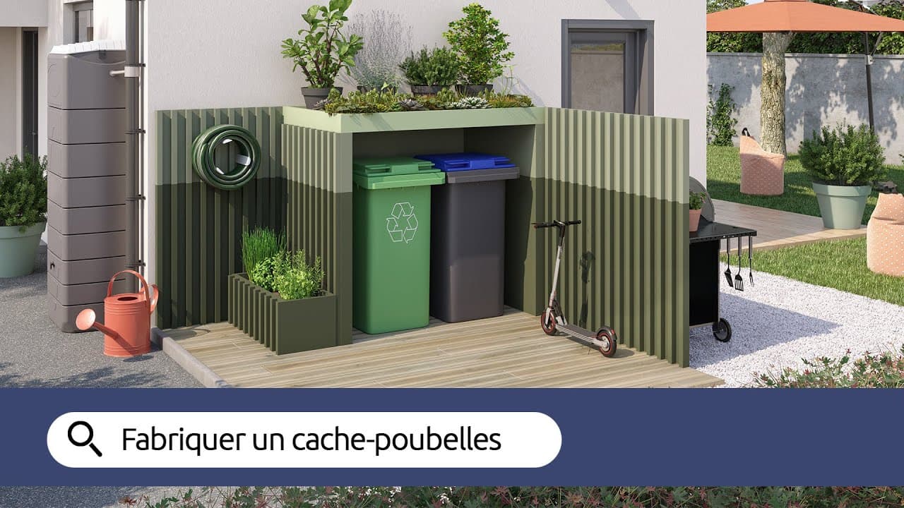 Miniature — Carnet d'idées - Fabriquer un cache poubelles