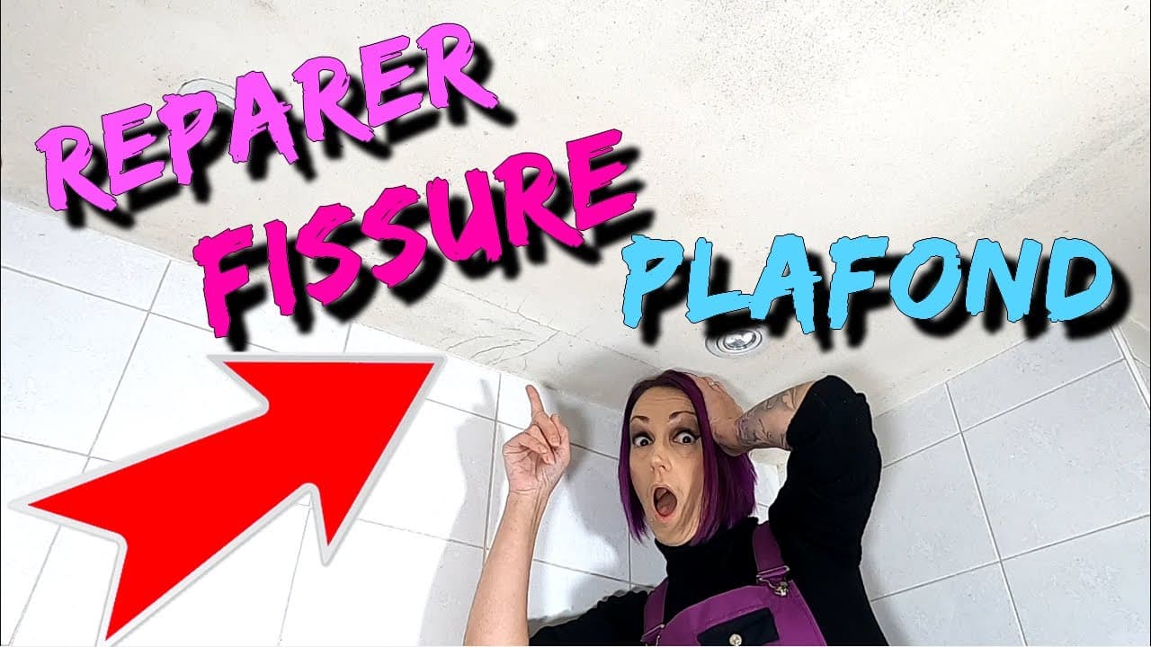 Miniature — TUTO/DIY : Comment réparer une fissure au plafond ?