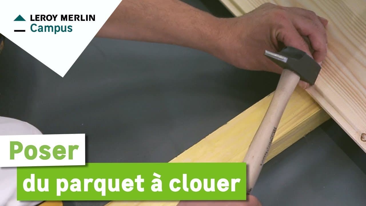 Miniature — Comment poser du parquet à clouer ? Leroy Merlin