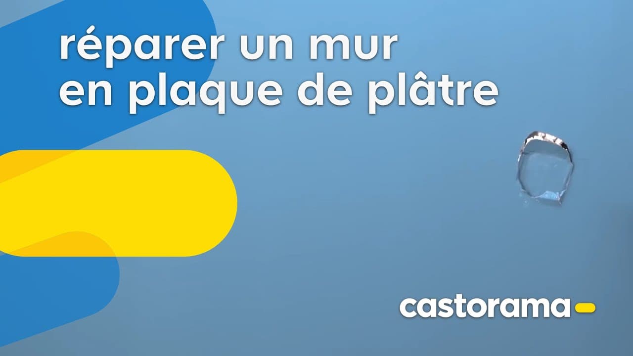 Miniature — Comment reboucher un trou dans un mur en plaques de plâtre ? (Castorama)