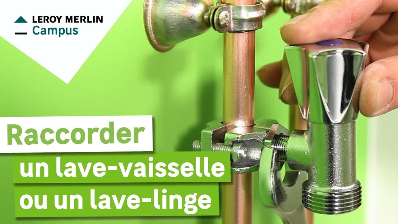 Miniature — Comment raccorder un lave-vaisselle ou un lave-linge ? Leroy Merlin