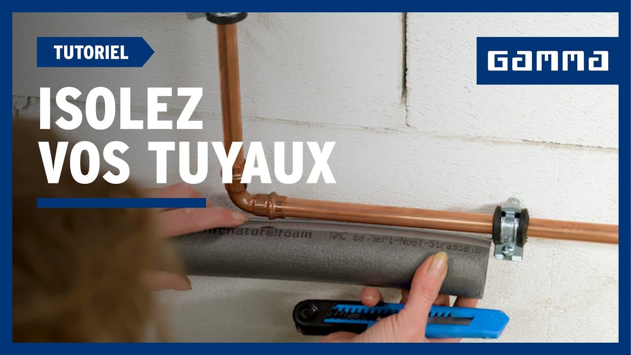 Miniature — Isolez vos tuyaux en 4 étapes | GAMMA Belgique