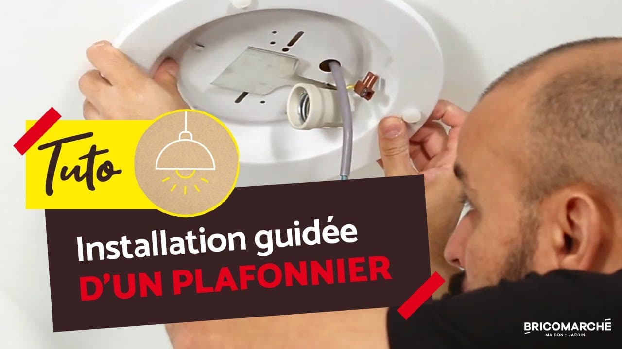 Miniature — Comment installer un plafonnier ? I Bricomarché