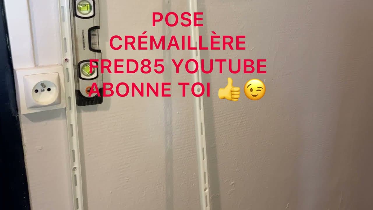 Miniature — Comment poser, monter et installer des crémaillères pour étagères