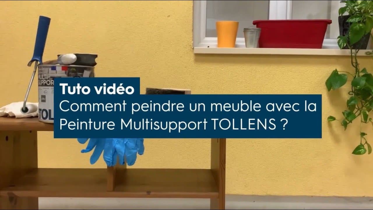Miniature — Tuto Tollens : comment peindre un meuble avec la peinture Peinture Multisupport ?