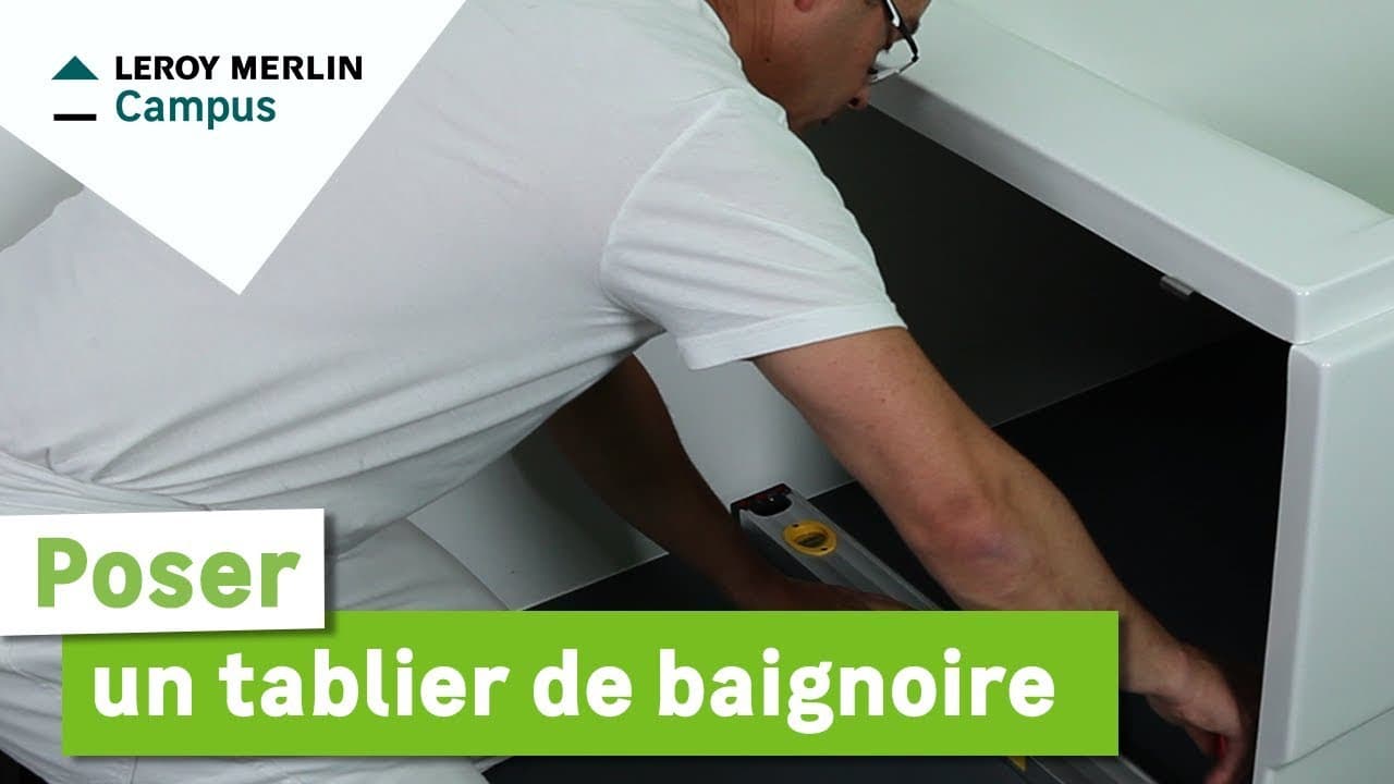 Miniature — Comment poser un tablier de baignoire ?