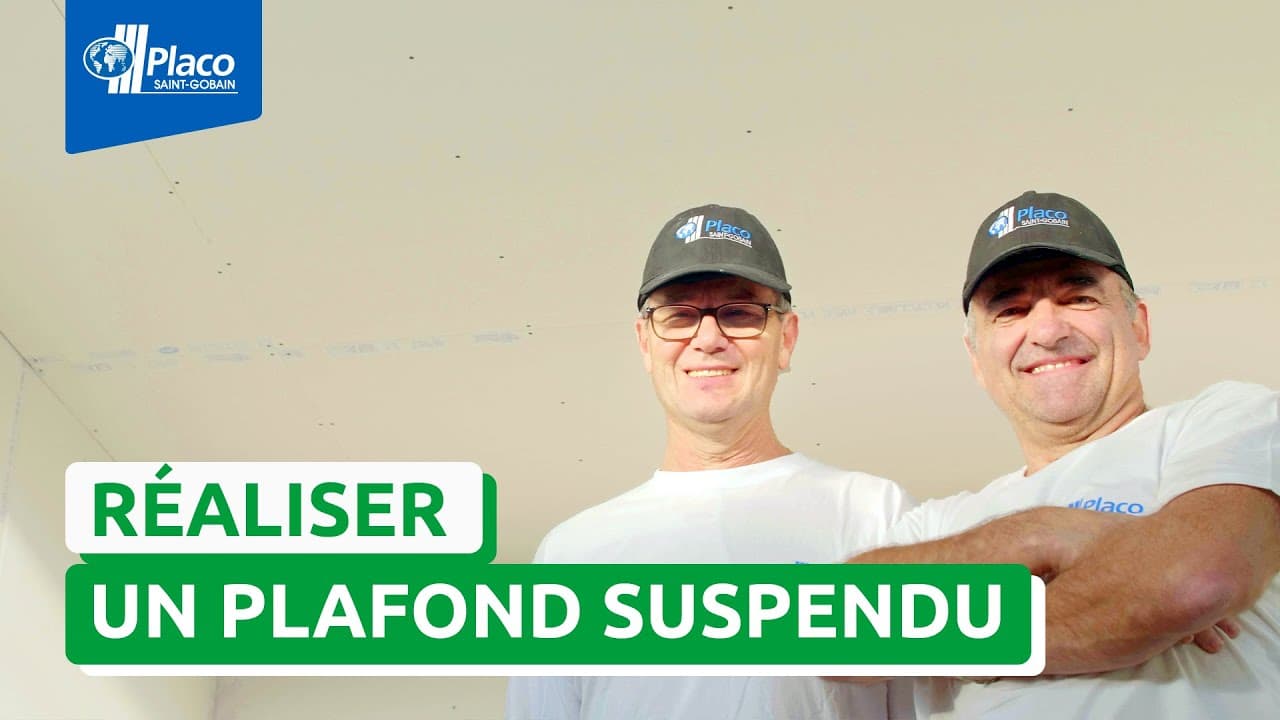 Miniature — Comment réaliser un plafond suspendu ? | Les Tutos Placo®